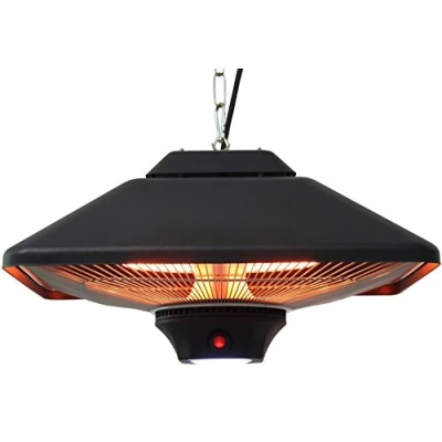 Image de Aktobis chauffage radiant de plafond WDH 200LS équipé d&#039;une lampe LED intégrée et deux tubes très efficaces (1000 W / 2000 W) !