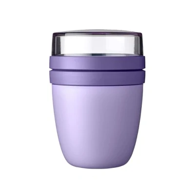 Image de Mepal Mini pot à déjeuner Ellipse gobelet yaourt pratique et céréales Compartiments pour Convient au congélateur, micro ondes lave vaisselle 300 ml +