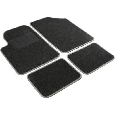 Image de START ESSENTIAL 9709 Ensemble de tapis sol Textile, PVC, PP (polypropylène) avant et arrière 4 gris, noir