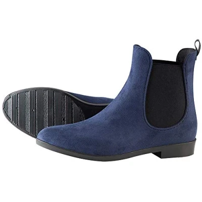 Image de PFIFF Tinge Reitstiefelette Bottine Mixte, Bleu foncé, 38 EU