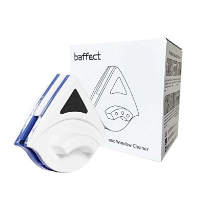 Image de Baffect Double Side Window Magnétique Cleaner Aussi Bien du Verre Latéral Outils D&#039;Essuie Glace Nettoyage De Surface Brosse avec Poignée Design Ergonomique pour Épaisseur 3 8Mm
