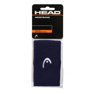 Image de HEAD Bandeau de Poignet 5 Pouces (12,7 cm) Adulte Unisexe, Navy, Taille Unique