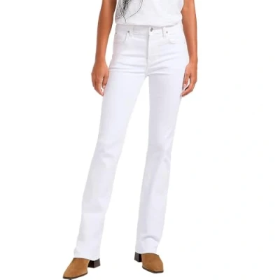 Image de Lee Breese Boot Pantalon, Blanc éclatant, 27W x 31L Femmes
