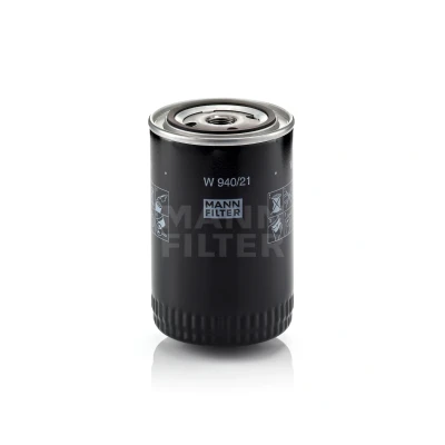 Image de MANN FILTER W 940/21 Filtre à huile 3/4 16 UNF vissé OPEL: Omega A Berline, Rekord E1 Ascona B BEDFORD: Blitz