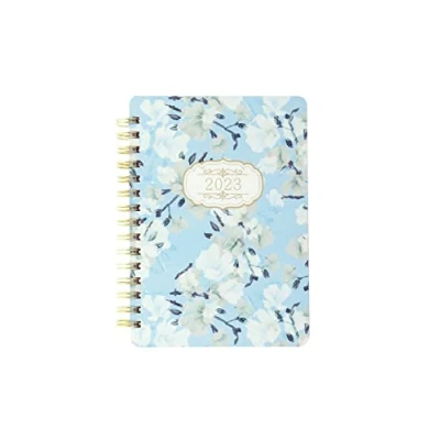 Image de Letts of London Bloom Agenda semainier 2023 Bleu Format A6
