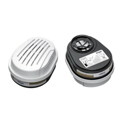 Image de Dräger X plore filtres A2 P3 2 à baïonnette compatible avec les masques 3300/3500/5500 Recharge pour masque de protection