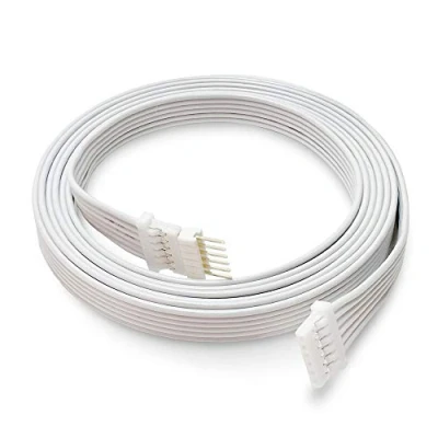 Image de Light Solutions câble d&#039;extension de 1 m pour éclairage Philips Hue Lightstrip V4 &amp; Solo Bande LED Éclairage Rallonge d&#039;alimentation Blanc (1 pièce)