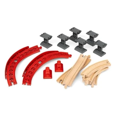 Image de BRIO Schienenpaket BERG UND TAL Circuit de train pour enfants, Taille: One Size, Mehrfarbig
