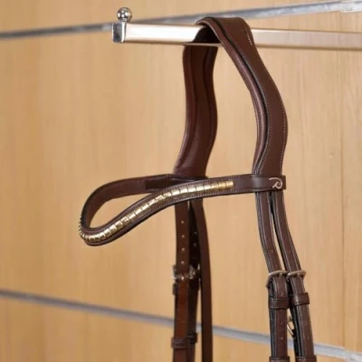 Image de Bride équitation droit clincher laiton Dy&#039;on