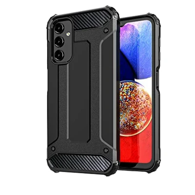 Image de TECHGEAR Coque de téléphone pour Galaxy A15 5G/A15 Résistante aux chocs, robuste, robuste protection antichoc conçue Samsung 5G (noir)
