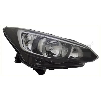 Image de TYC 20 16796 05 9 Phares gauche H11/HB3 pour circulation à droite avec moteur électrique
