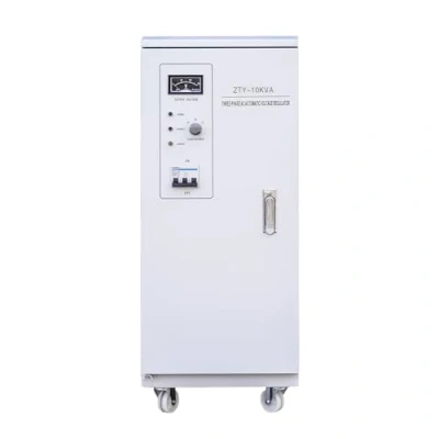 Image de Stabilisateur de tension triphasé PNI SVT 10K avec servomoteur, 10000VA, 8000W, sortie 380V