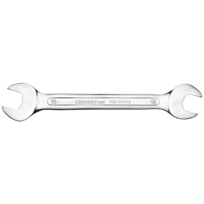 Image de GEDORE R05103032 Clé à fourche double Acier chrome vanadium satiné mat, chromé