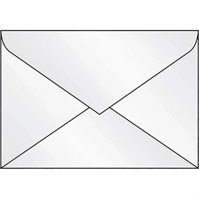 Image de SIGEL Du030 Enveloppes, Format C6 (11,4 X 16,2 cm), 25 Pièces, Transparent