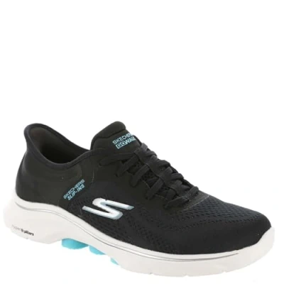 Image de Skechers Femme Go Walk 7 Valin Basket, Noir, 37 EU