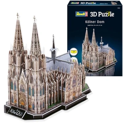 Image de Revell 3D Puzzles Cathédrale de Cologne 00203 Puzzle 3D, 00203, Originale