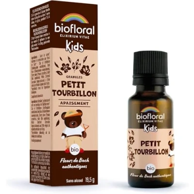 Image de BIOFLORAL KIDS Petit Tourbillon BIO 470 Granules Apaisement Fleurs de Bach Authentiques Sans Alcool