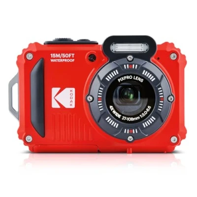 Image de Appareil Photo Numérique Compact 16MPixels, Etanche jusqu&#039;à Une Profondeur de 15, Anti Choc, Video 720p, Ecran LCD 2,7 Batterie Li ION Rouge