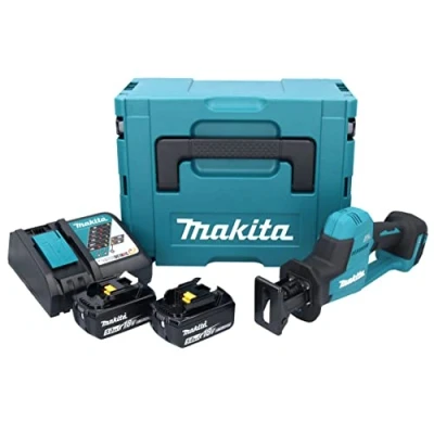 Image de Scie sabre récipro 18V LXT (2x5,0 Ah) en coffret MAKPAC MAKITA DJR189RTJ