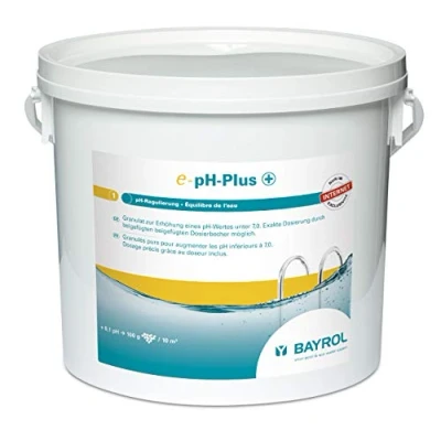 Image de BAYROL e ph Plus 5 kg Granulés purs pour Augmenter Rapidement Un Piscine trop Bas Doseur Inclus