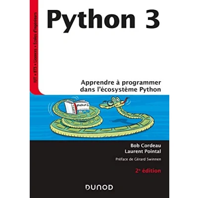 Image de Python 3 2e éd. Apprendre à programmer dans l&#039;écosystème Python: Livre d’occasion Correct