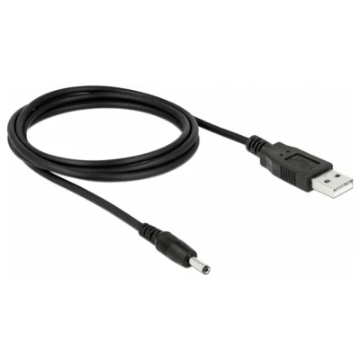 Image de DeLOCK USB cable Power Kabel,3,1mm Hohlst. Noir 1,5 m A Neuf