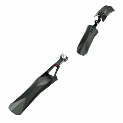 Image de Garde boue VTT Hebie Viper X Stealth Set avant et arrière Noir 26 pouces