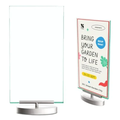 Image de Deflecto Support pivotant Transparent