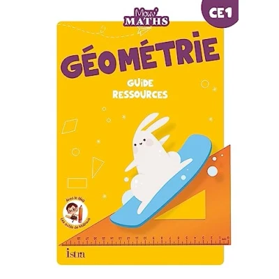Image de Mouv&#039; Maths Cahier de géométrie CE1 Guide ressources Ed. 2023