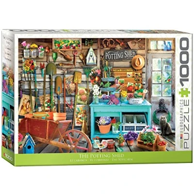 Image de Eurographics THE Potting SHED Puzzle multicoloured pour enfants, Taille: One Size, Multi coloured
