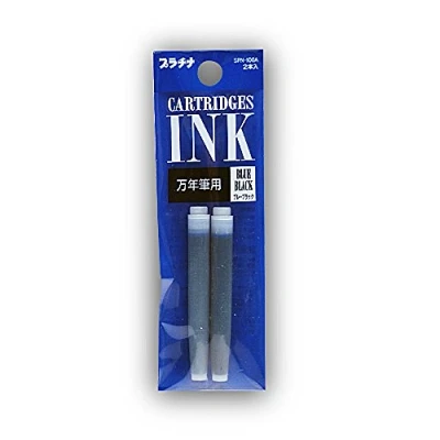 Image de Cartouches d’encre Platinum Dyestuff (2) Blue Black Gravure gratuite