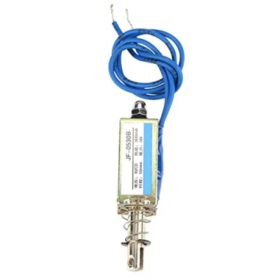 Image de JF 0530B DC 6V 12V Push Pull Type Cadre Aimant Électroaimant 300mA 10mm (6V)