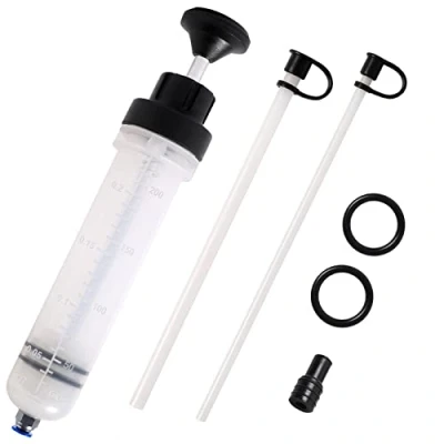 Image de LEMOTO seringue d&#039;aspiration d&#039;huile 200mL de Liquide Frein,extracteur d&#039;huile, extracteur et Pompe Remplissage,Liquide Refroidissement