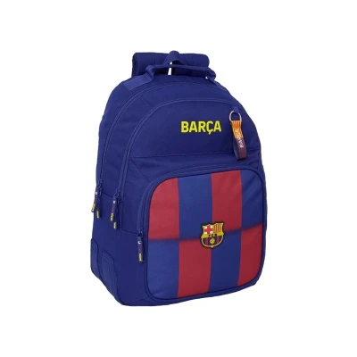Image de safta F.C. Barcelone 1ère équipe 25/26 Sac à dos scolaire pour enfants, idéal enfants de différents âges, confortable et polyvalent, qualité résistance, 32 x 15 42 cm, Bleu/grenat, M