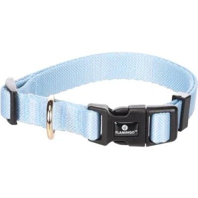 Image de Flamingo Collier Chien Noekie Bleu S 30 45cm x 15mm Réglable en continu avec Boucle à clic