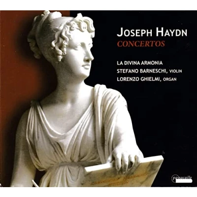 Image de Haydn : Concertos (orgue, violon). Barnesch, Ghielmi.