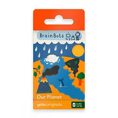 Image de Yoto BrainBots: Our Planet, Collection de Livres Audio pour Enfant en Anglais à écouter sur conteuse et boîte Histoires Player Mini, premières 6 8 Ans
