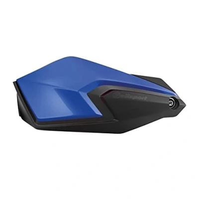 Image de POLISPORT 8308900003 Protège mains S DUAL 2 points de fixation MX Style en plastique avec kit montage inclus compatible tous les modèles motocross/enduro couleur bleu