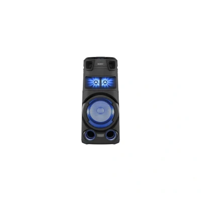Image de Sony MHC V73D Système Audio Portable High Power Bluetooth, Son et Effets Lumineux omnidirectionnels, idéal pour la fête, Black