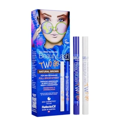 Image de Refectocil Two Go Beautylash Natural Brown 1 ml 2 stk.