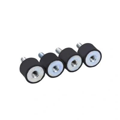 Image de Supports D&#039;amortisseur en Caoutchouc, 4x M8 M6 Amortisseur Caoutchouc Bobine, Anti vibration Isolateur Monte Véhicule Silentblock(VD20*15 M6*18), Modification/rénovation