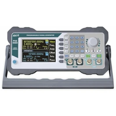 Image de Joy IT JT PSG9080 Générateur de signal 1 nHz 80 MHz triangulaire 2 canaux Courbe sonorisation, Puls, Rampe, Bruit, Rectangle