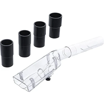 Image de BGS 70151 Accessoire d’aspiration pour pistolet pneumatique de nettoyage petit avec 4 adaptateurs art. 70150