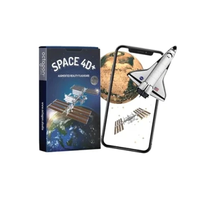 Image de Cartes Space 4D+ par Octagon Studio : d&#039;exploration Spatiale en réalité augmentée Cadeau éducatif Parfait pour Les Anniversaires et Vacances Apprentissage interactif Enfants