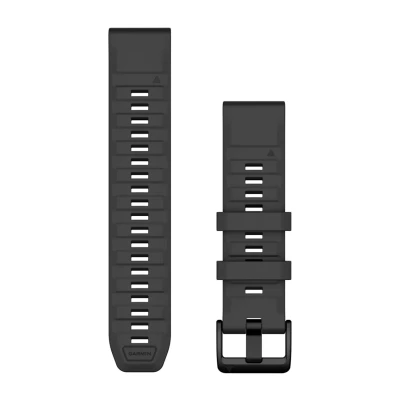 Image de Garmin QuickFit® 22 Bracelet en Silicone T. Taille Unique Accessoire de Montre Idéal pour les Coureurs