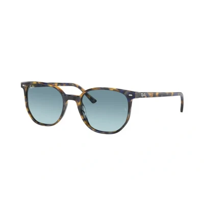 Image de Ray Ban Unisex RB2197 ELLIOT 13563M Lunettes de soleil Acétate Tortue Bleu Carré Normale Ombré