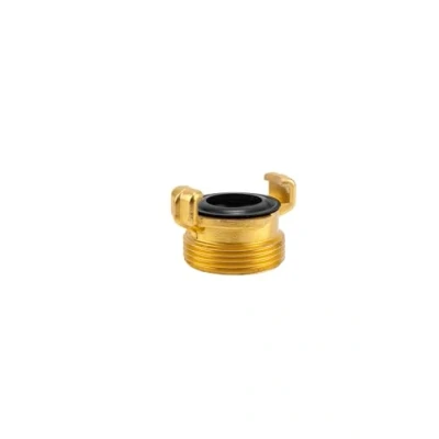 Image de Gardena Pièce filetée à couplage rapide en laiton avec filetage externe: raccordement de tuyau, 42 mm (G 1 1/4 Pouce) thread z.b pour pompes interne (7116 20)