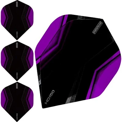 Image de abcdarts Ailettes de fléchettes Pentathlon Hd150 Xwing pour Adulte Violet Classique EU