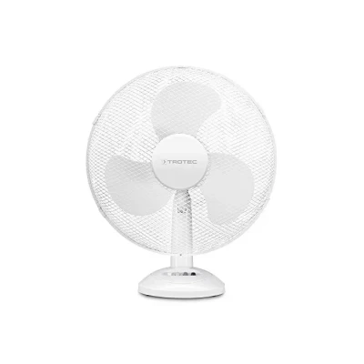 Image de TROTEC TVE 14 Ventilateur de table, Fonction d&#039;oscillation automatique à 90 désactivable au besoin, 3 vitesses, Puissance 50 watts, fonctionnement ultra silencieux, diamètre des