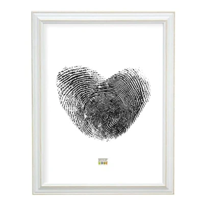 Image de Deknudt Frames S221H1 Basic Cadre Photo Bois Blanc/Beige 40 x 50
